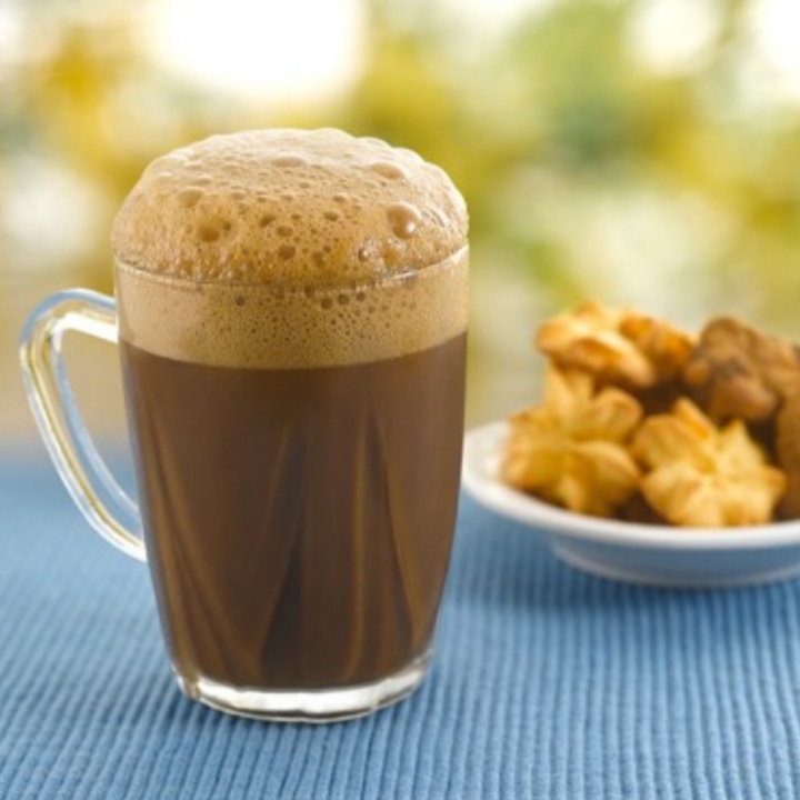 Teh Susu Plus Telur