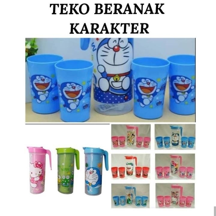 Teko Beranak Karakter