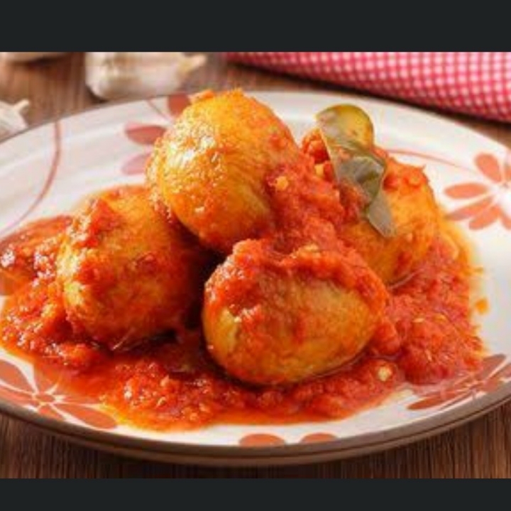 Telor Balado Dan Sayur
