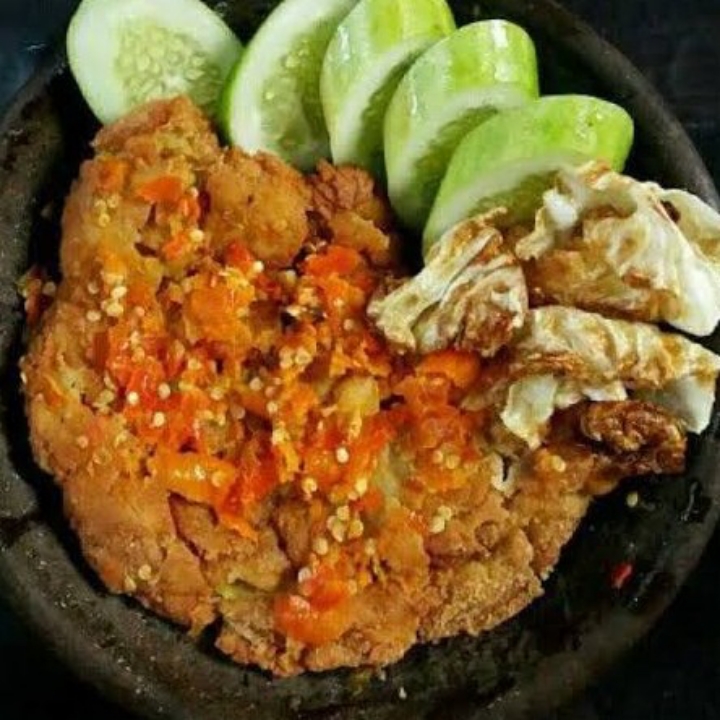Telor Geprek Tanpa Nasi