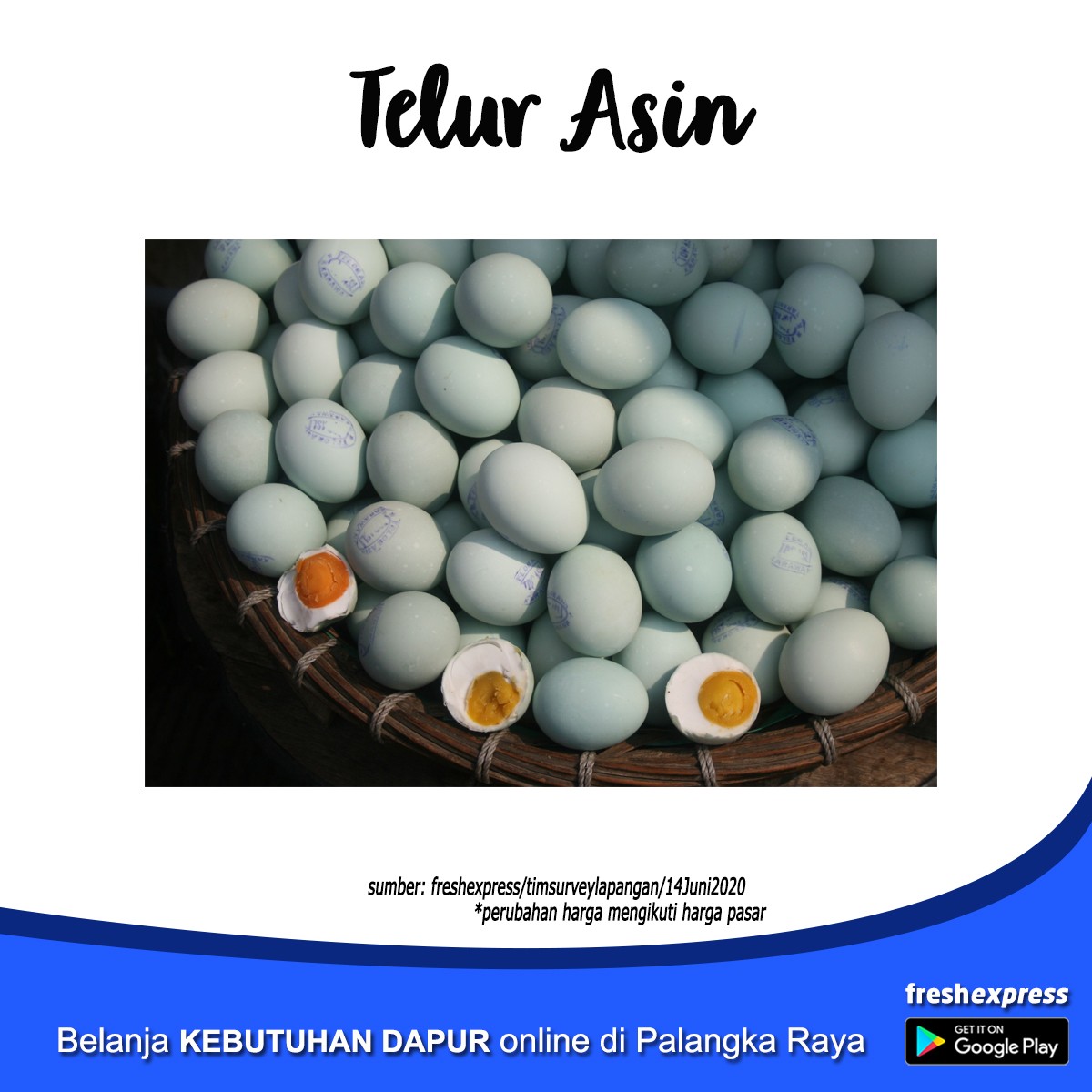 Telur Asin 1 Butir