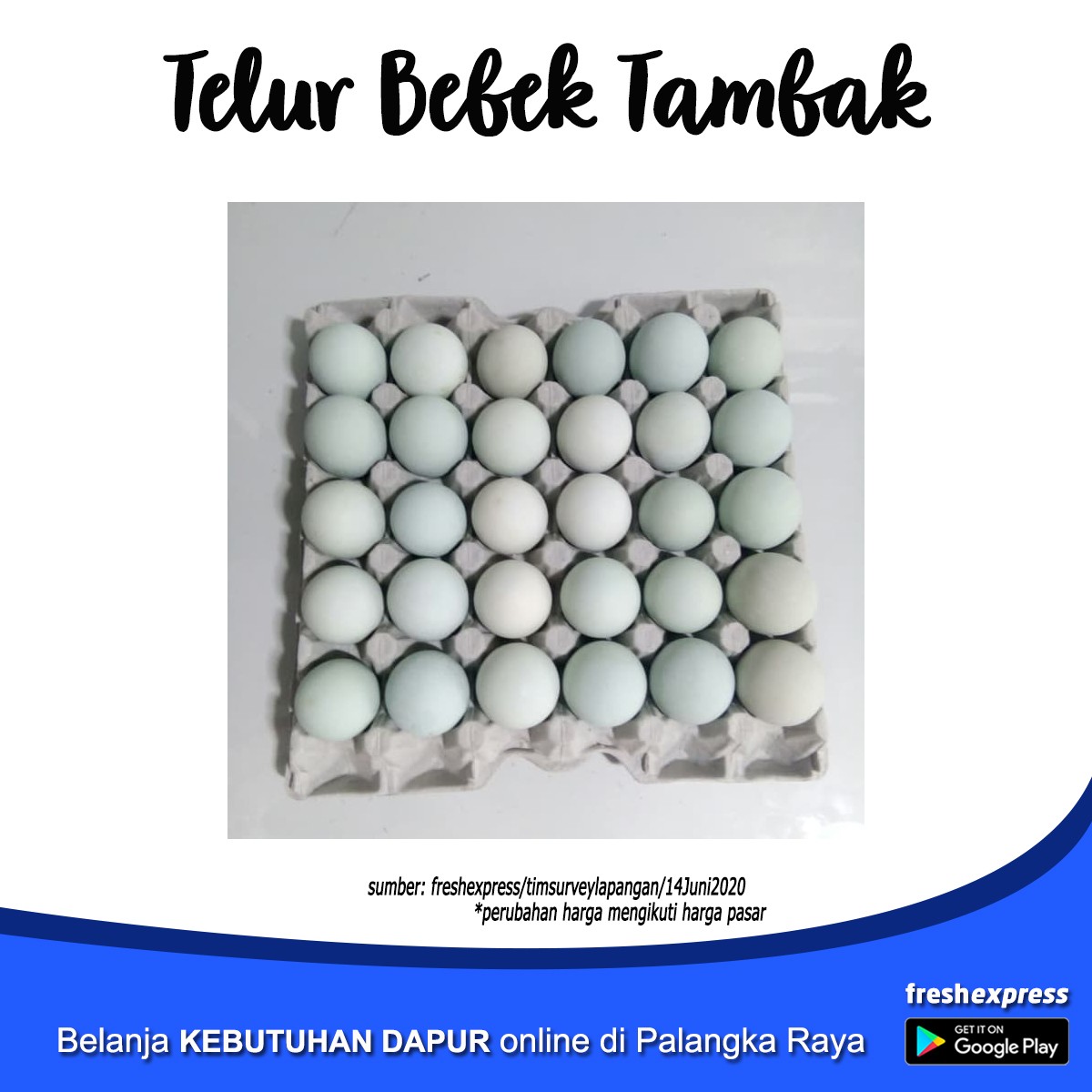 Telur Bebek Tambak 1 Tabak