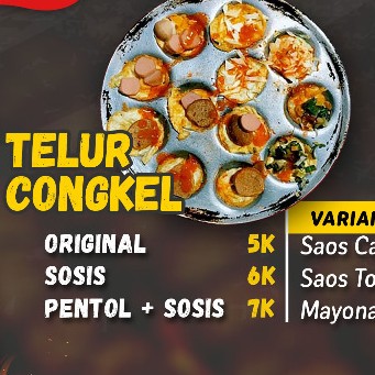 Telur Congkel Original