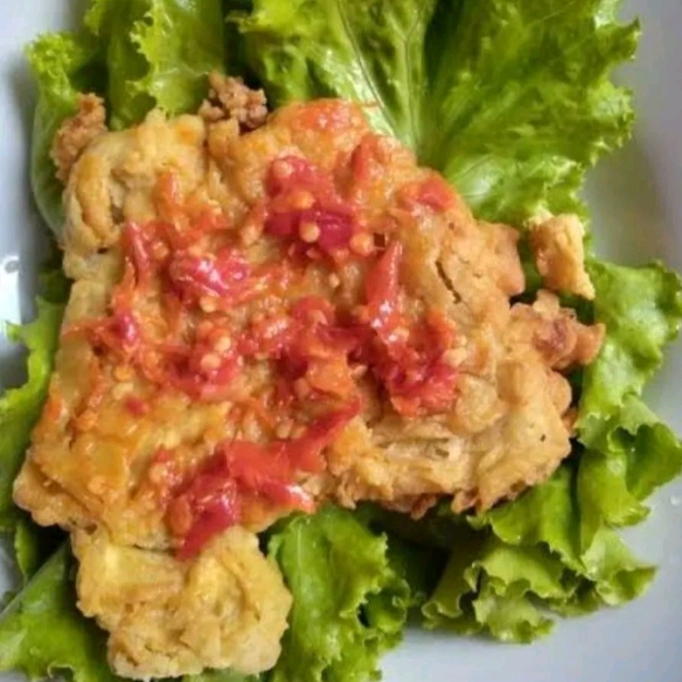 Telur Geprek