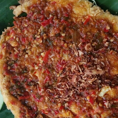 Telur Geprek