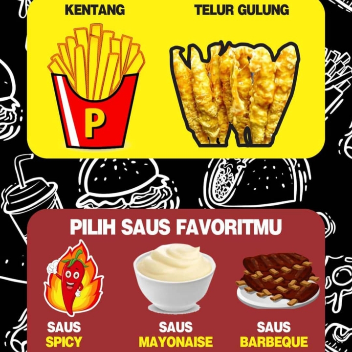 Telur Gulung Dan Kentang