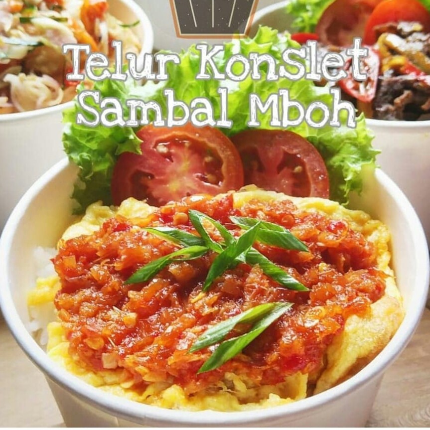 Telur Konslet Sambal Mboh