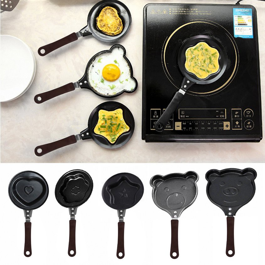 Telur Goreng Pancake Kitchen Pan Dengan Stick Peralatan Rumah Tangga M