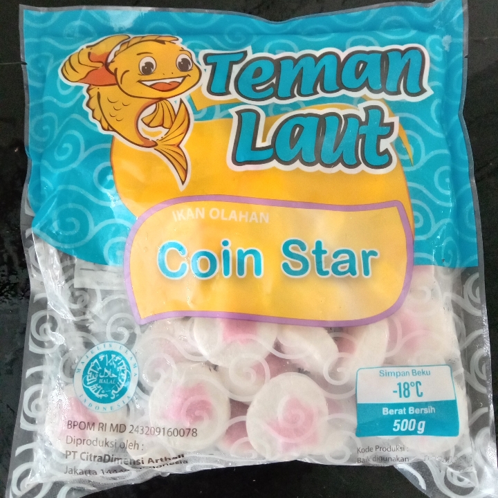 Teman Laut Coin Star 500gr