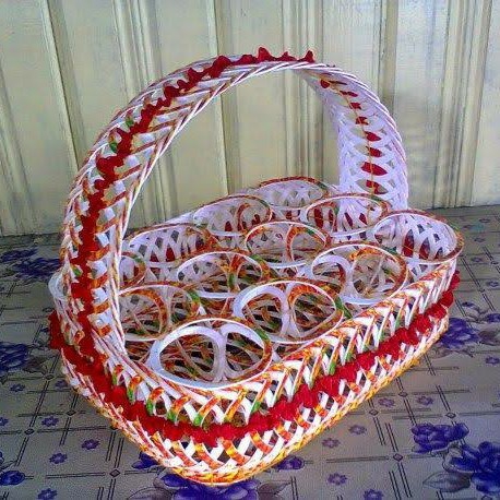 Tempat Gelas Dari Gelas Plastik