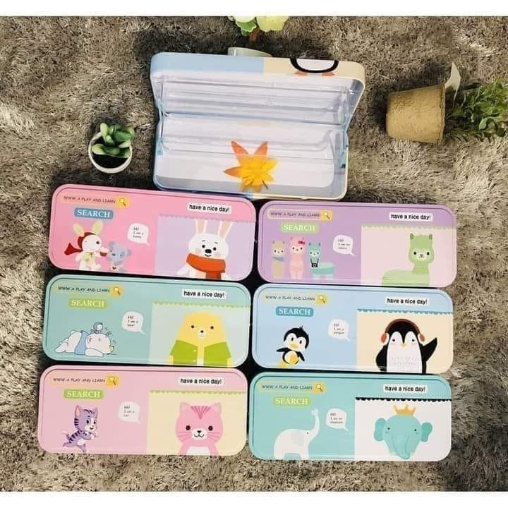 Tempat Pensil Karakter - Tepak Kaleng MQ-1593
