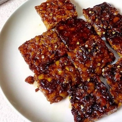 Tempe Bakar Nasi