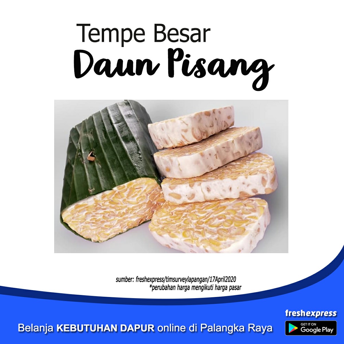 Tempe Daun Pisang