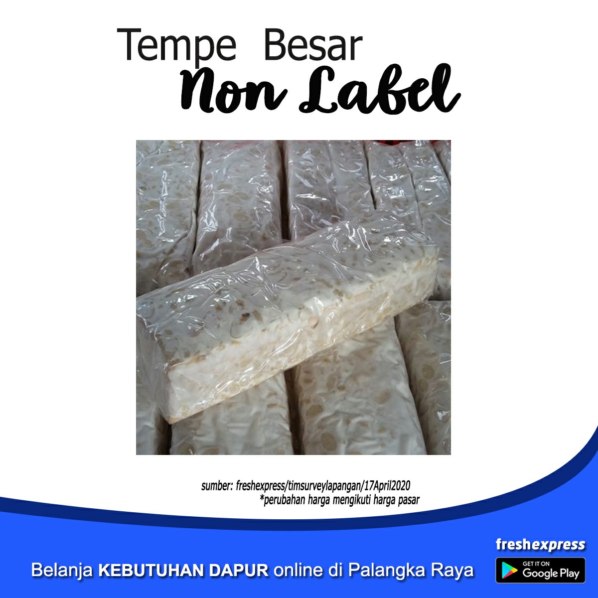 Tempe Nonlabel Ukuran Besar