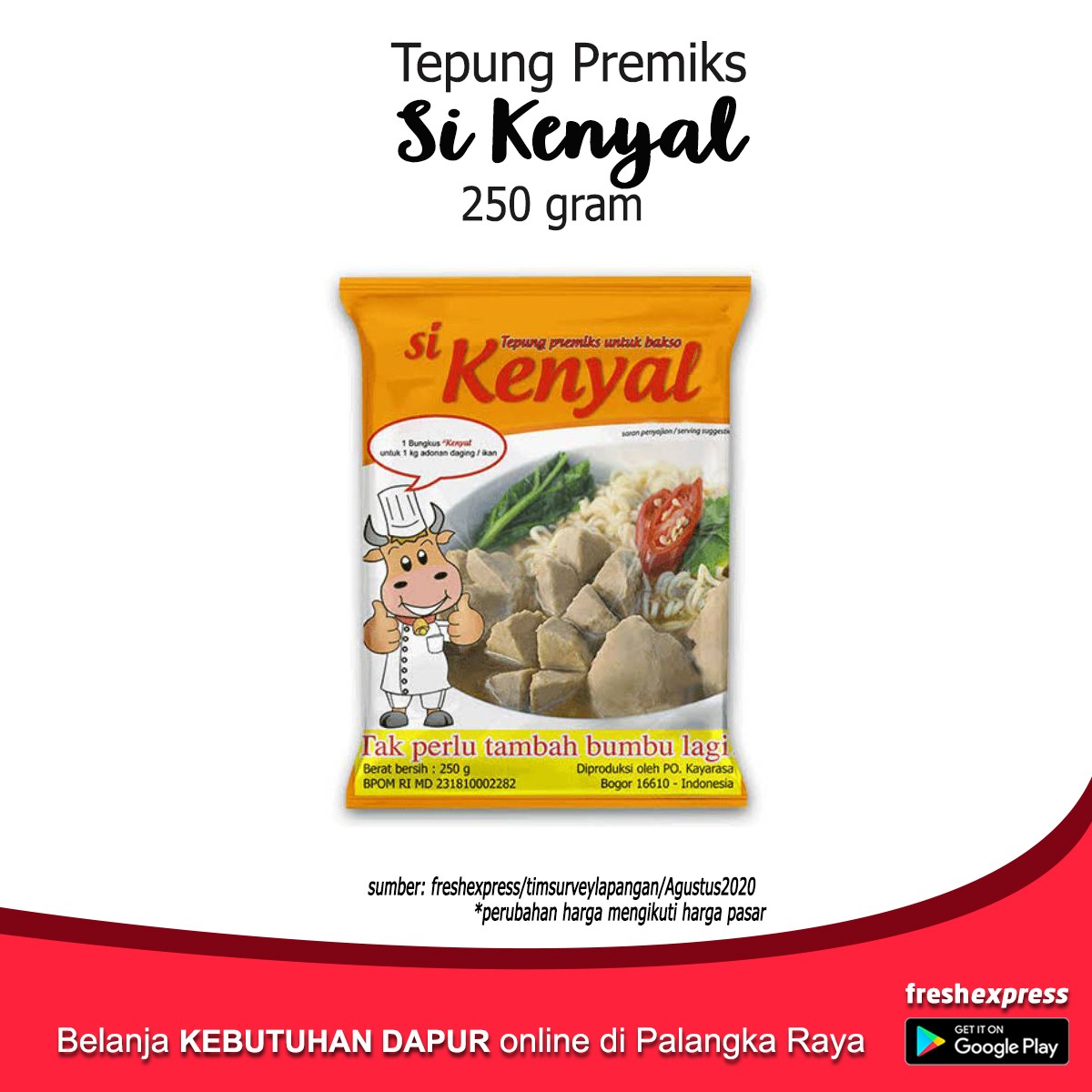 Tepung Bakso Si Kenyal 250 Gram