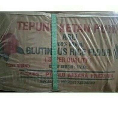 Tepung Ketan Rose Brand Karton