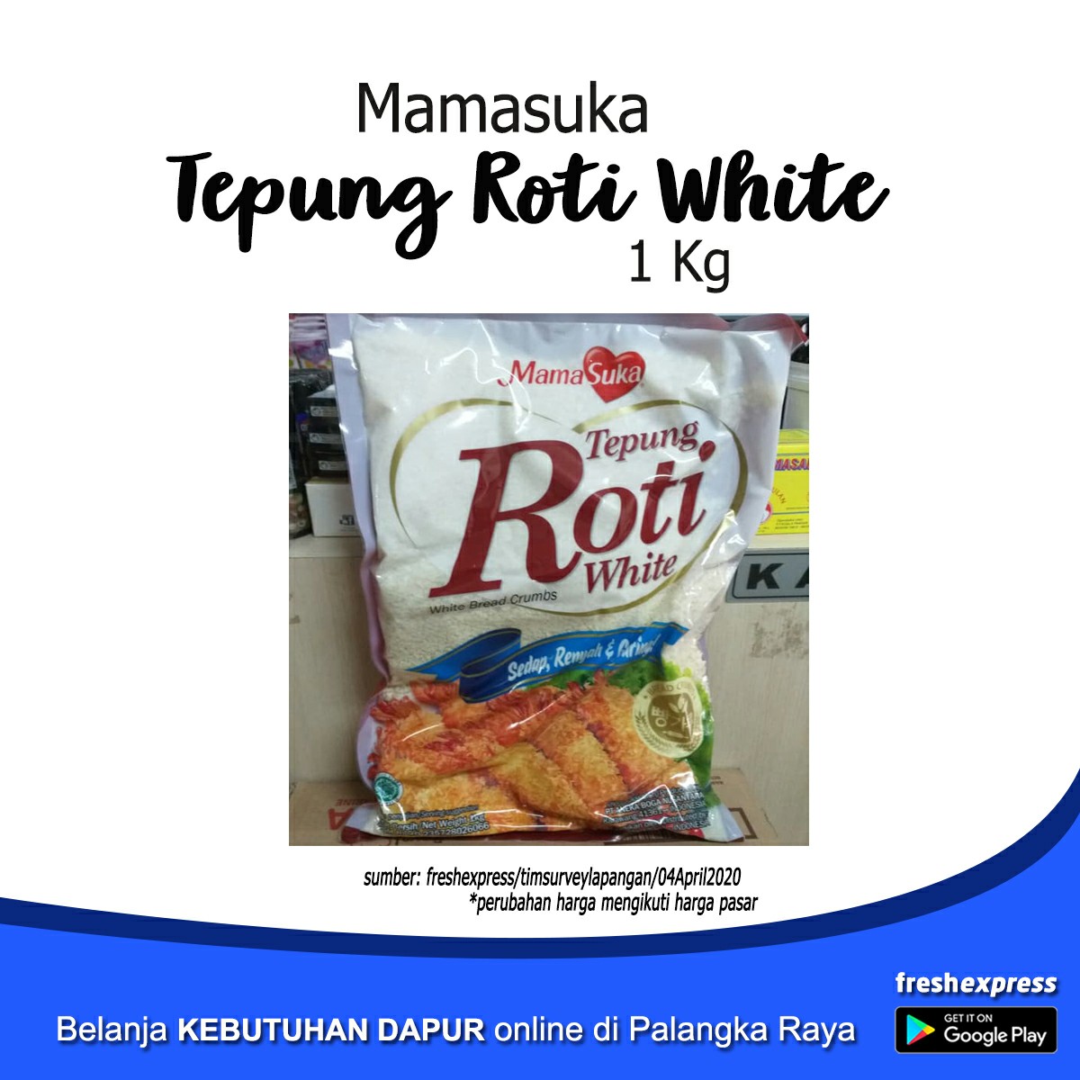 Tepung Roti White Mama Suka 1 Kg