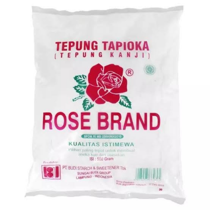 Tepung Tapioka Rose Brand 500gr