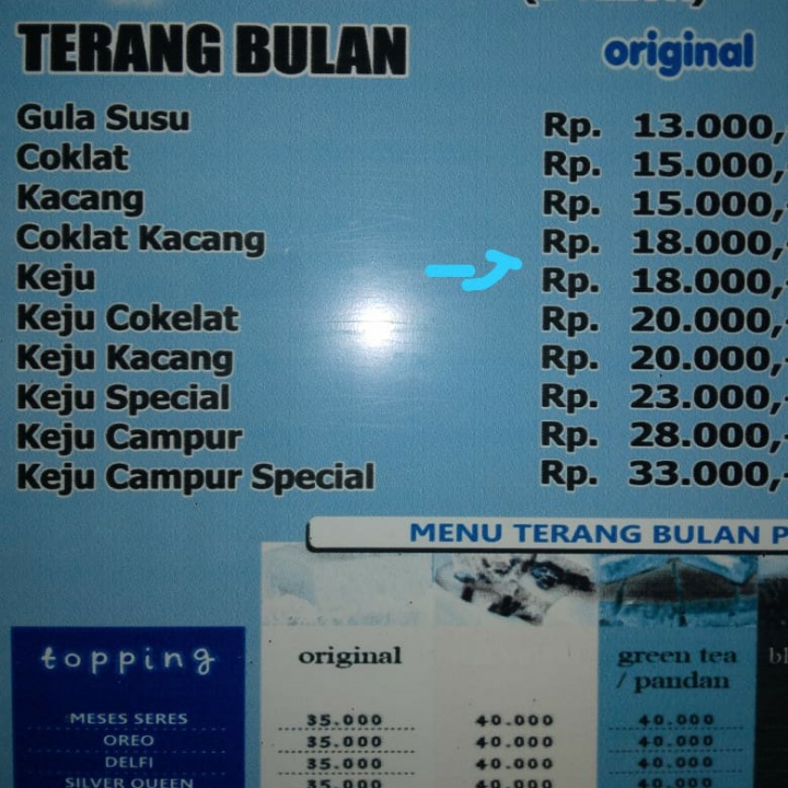 Ter Bul Keju Campur Spesial