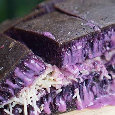 Terang Bulan kacang - susu rasa taro