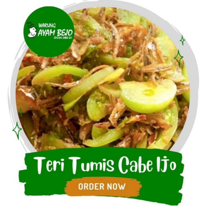 Teri Tumis Cabe Ijo