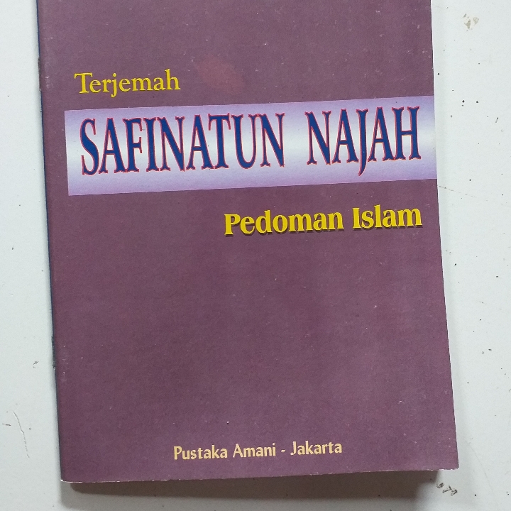 Terjemah SAFINATUN NAJAH