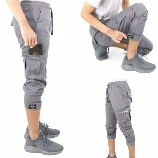 Terlaris Celana Cargo Jogger Panjang Pria Premium