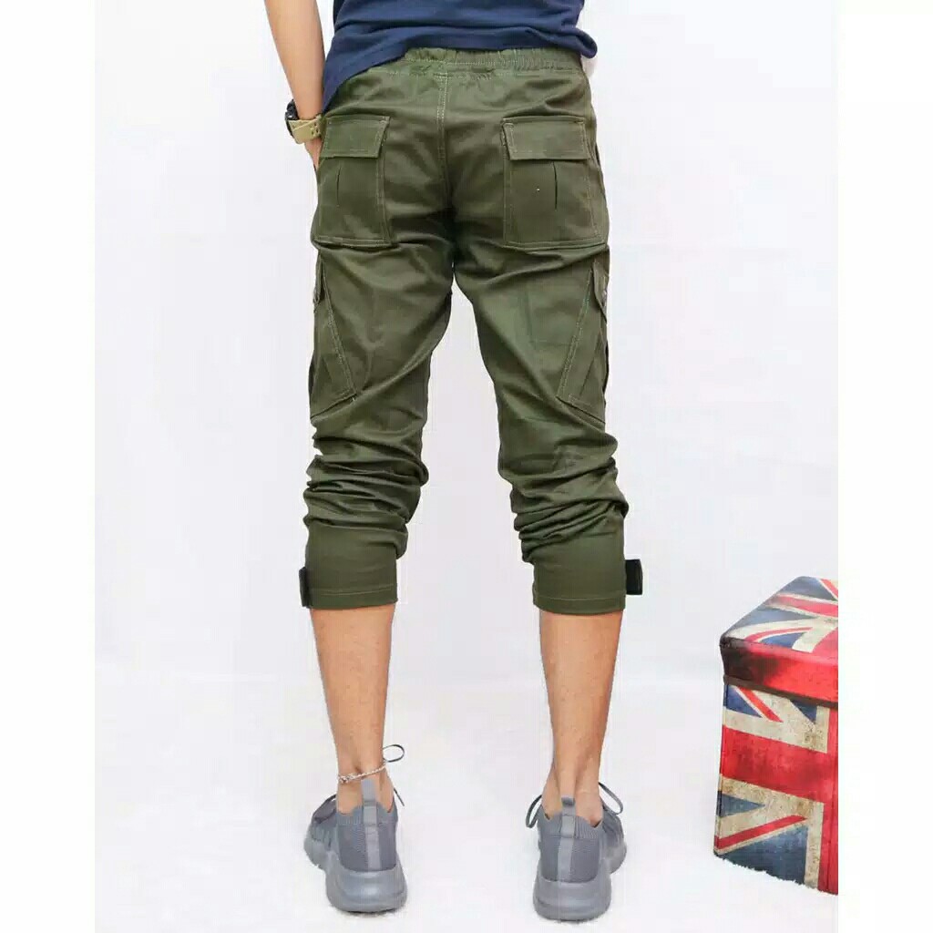 Terlaris Celana Cargo Jogger Panjang Pria Premium 4