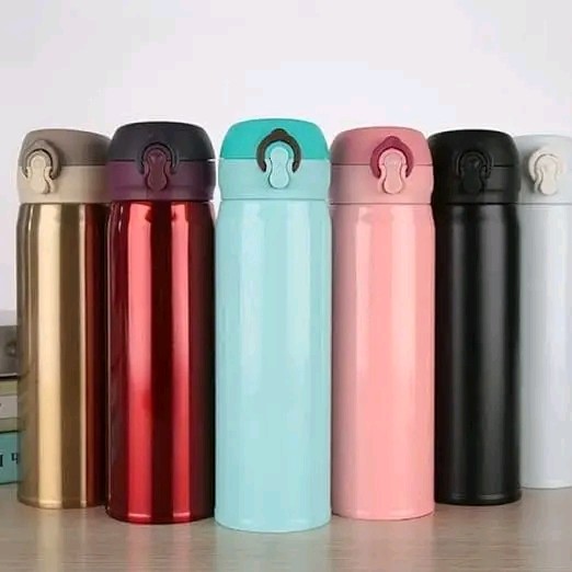 Termos Kancing Polos Stainless Steel