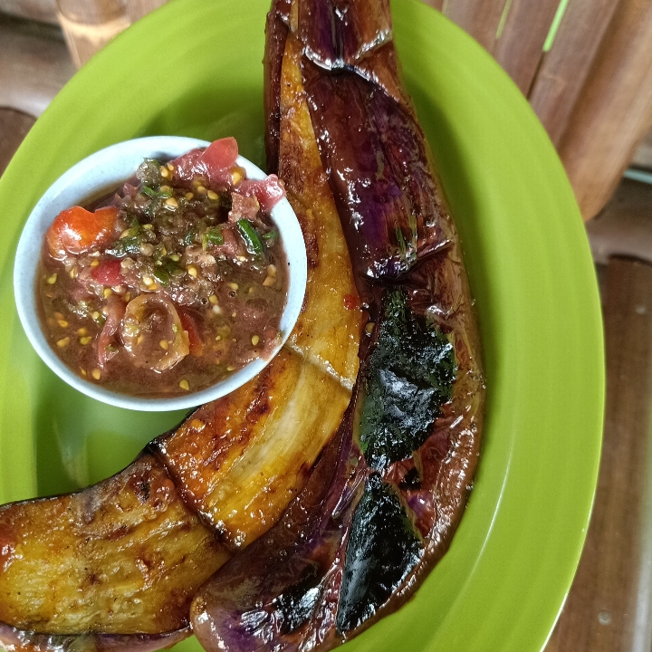 Terong Bakar Tanpa Nasi