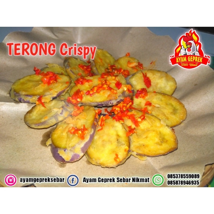 Terong Crispy Or Geprek 