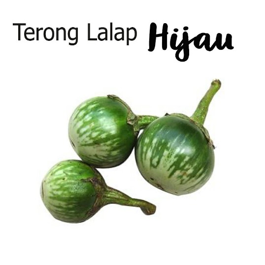 Terong Lalap Hijau Setengah Kg