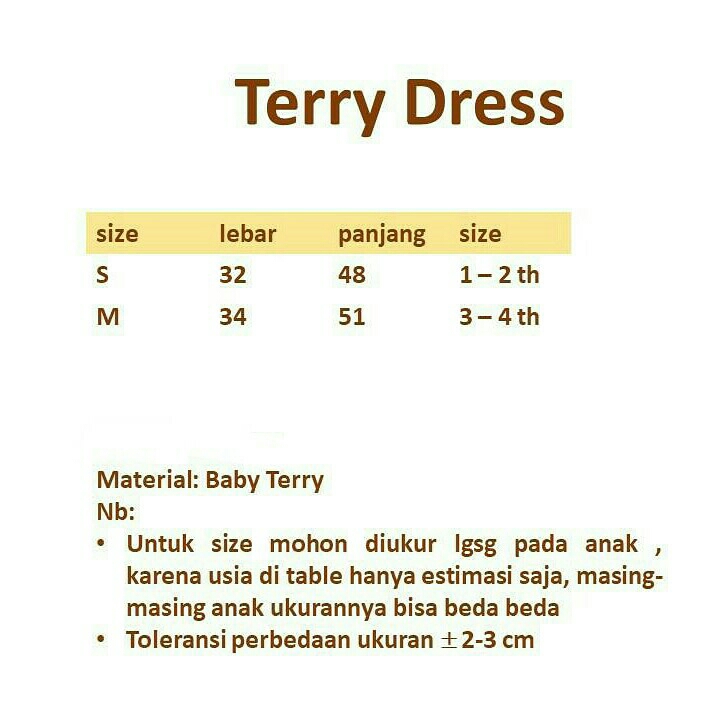 Terry Dress 2