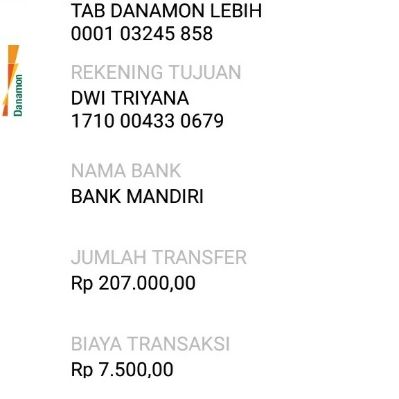 Testimoni Transferan Customer