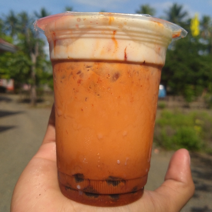 Thai Tea Cream Boba