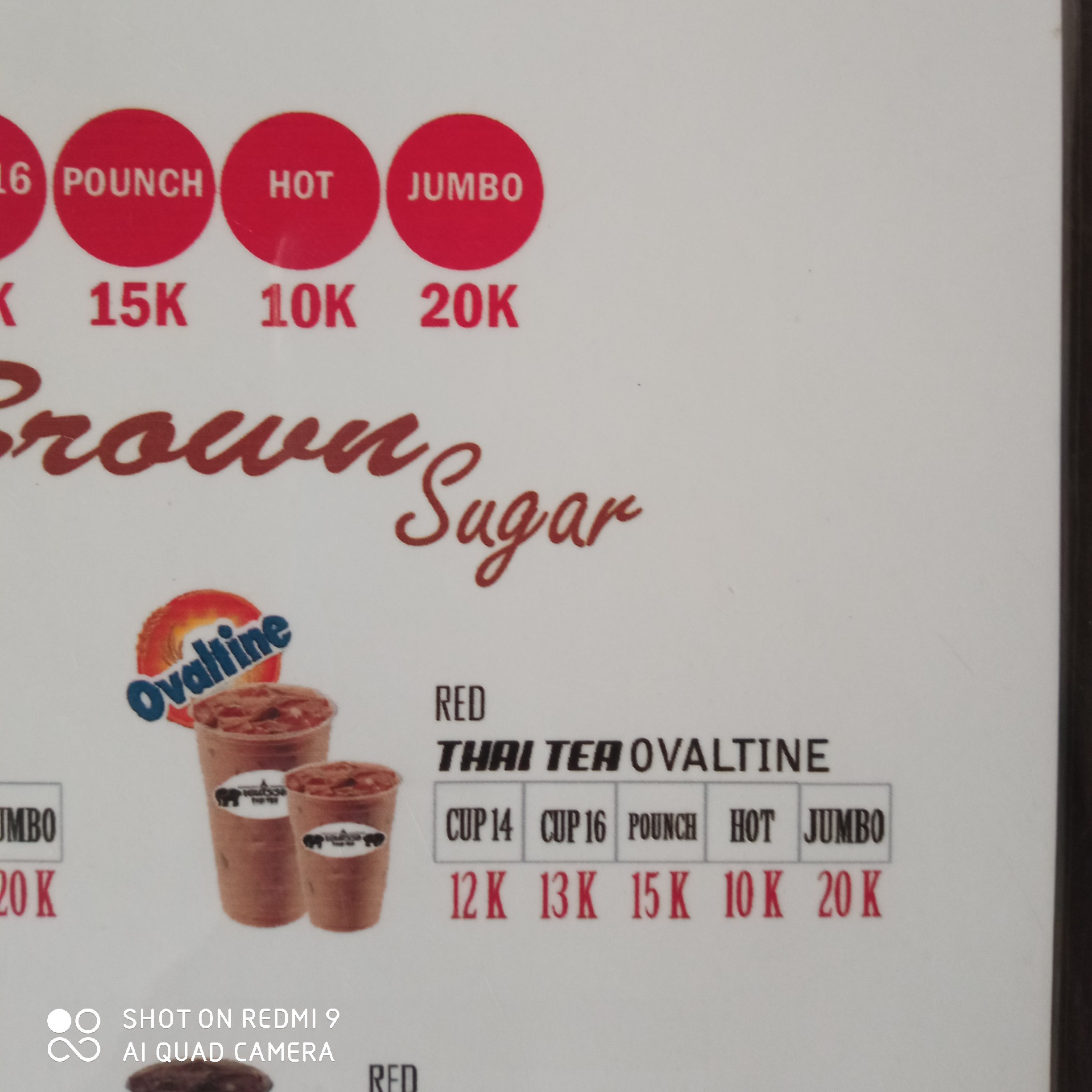 Thai Tea Ovaltine