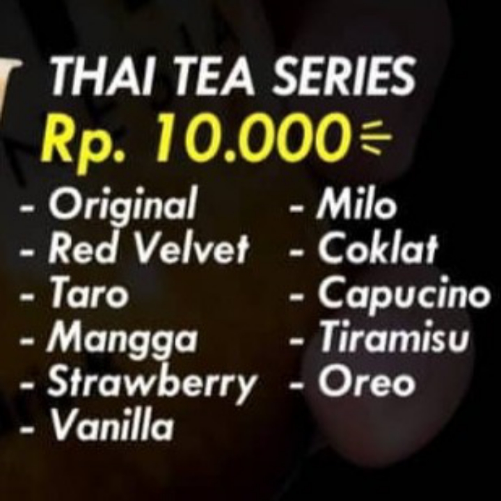 Thai Tea Series Vanilla