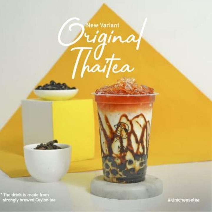 Thai Tea Sweat Bubble Cheese