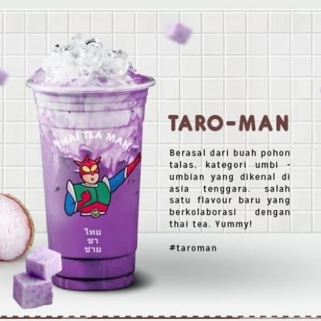 Thai Tea-Taro Man