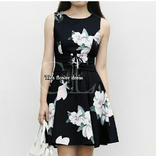 Ties Flower Dress