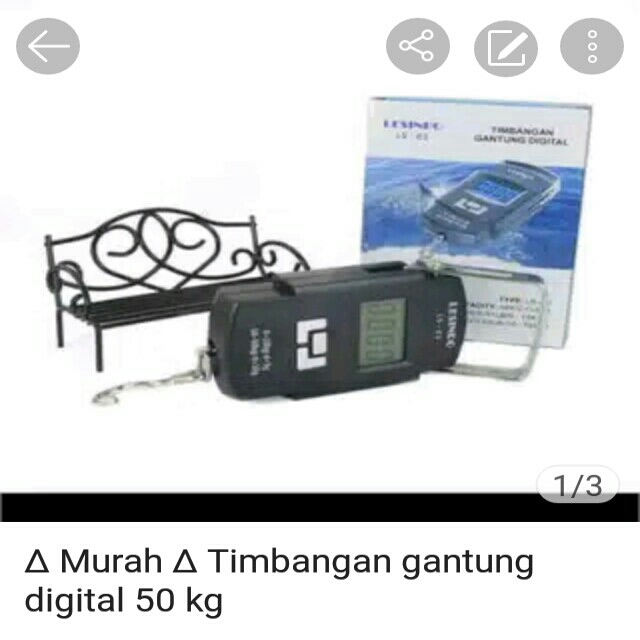 Timbangan Gantung Digital Scale 50kg