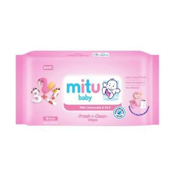 Tissue Basah Mitu 20 Sheet