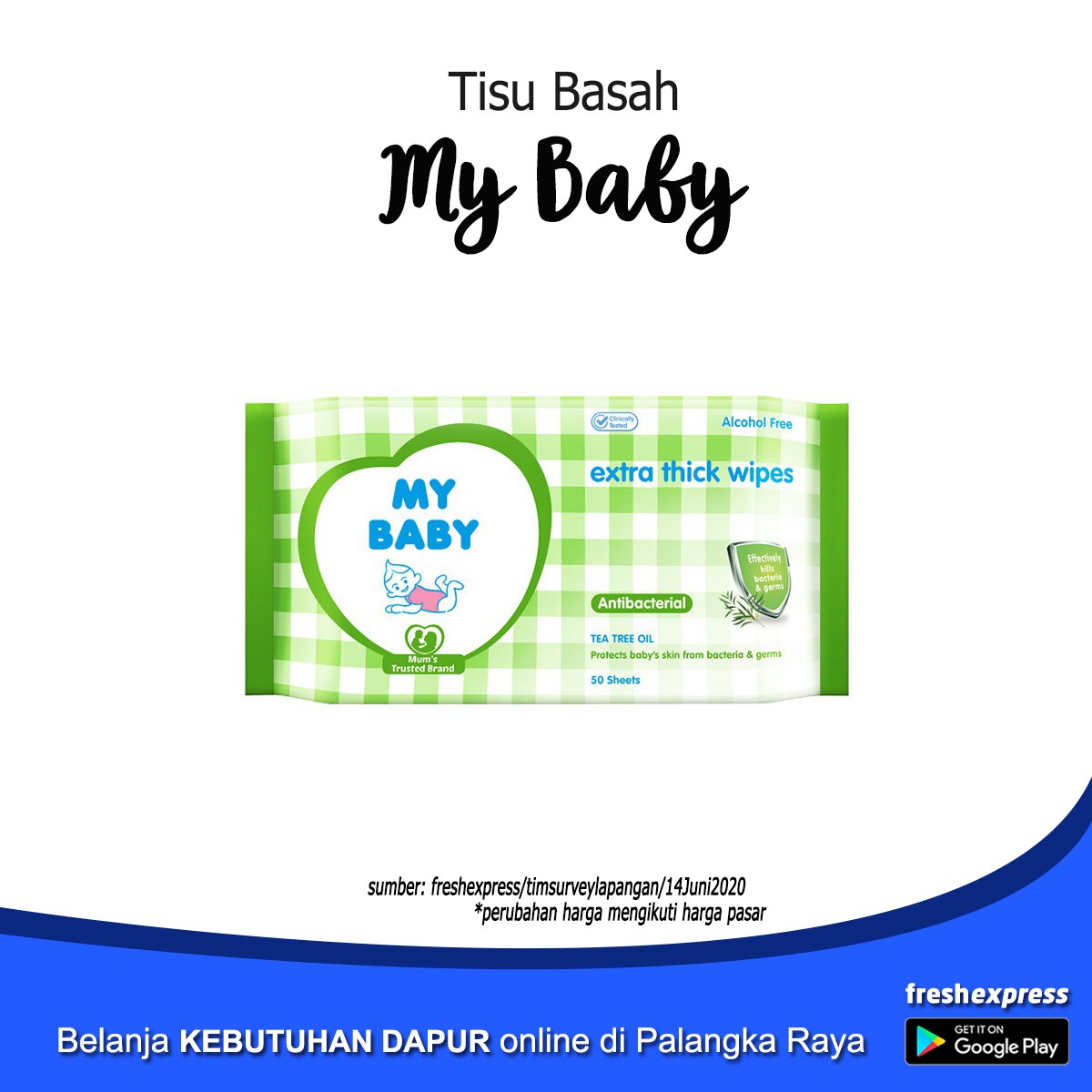 Tisu Basah - My Baby