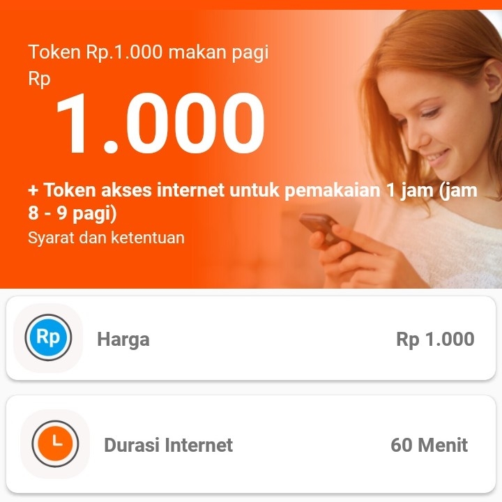 Token Makan Pagi