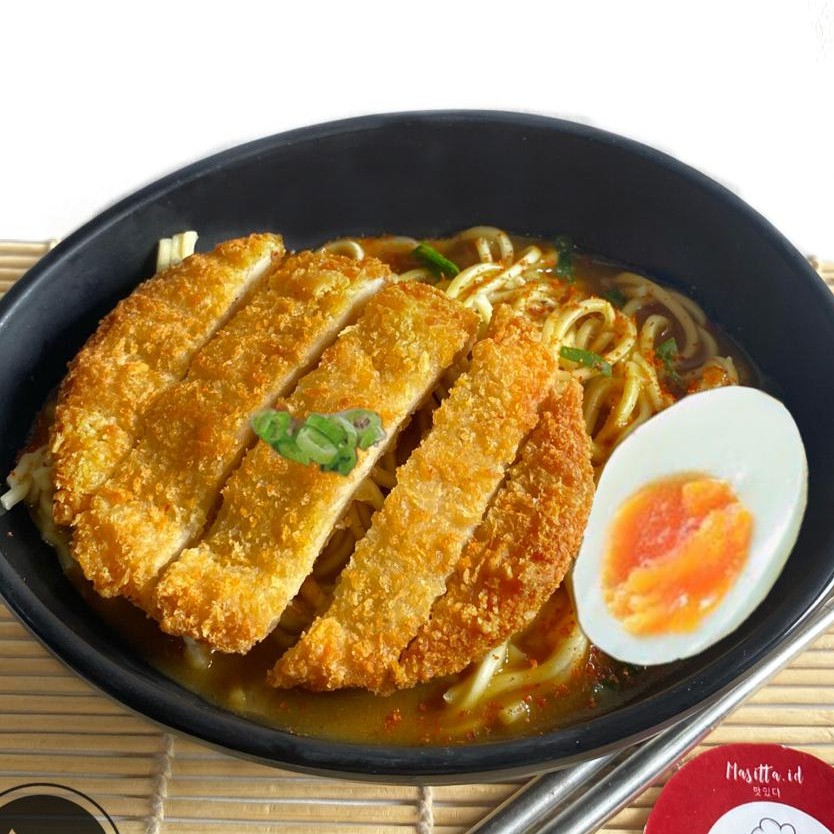 Tomyam Ramen Chicken Katsu