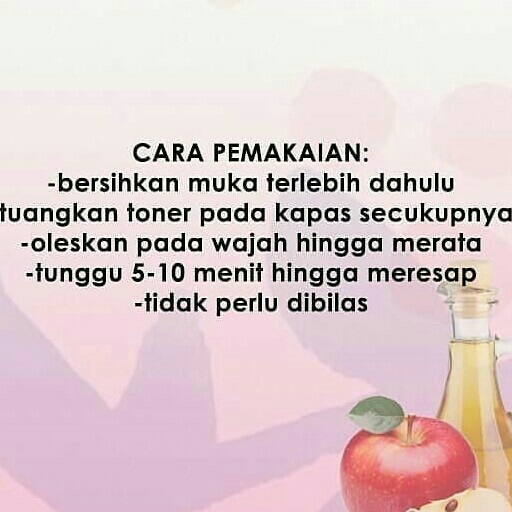 Toner Cuka Apel 2
