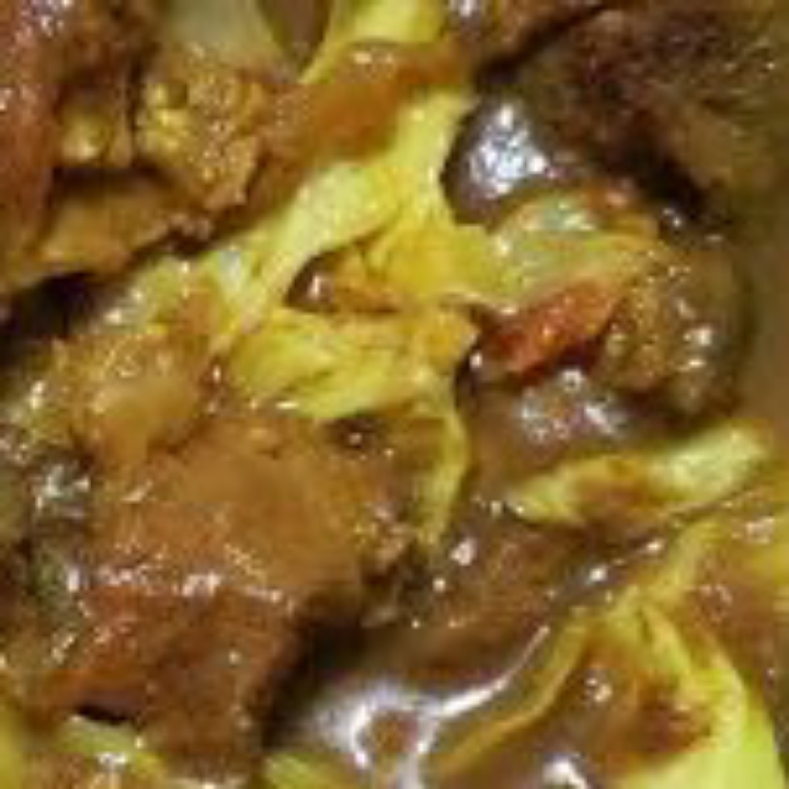 Tongseng Ayam Dengan Nasi