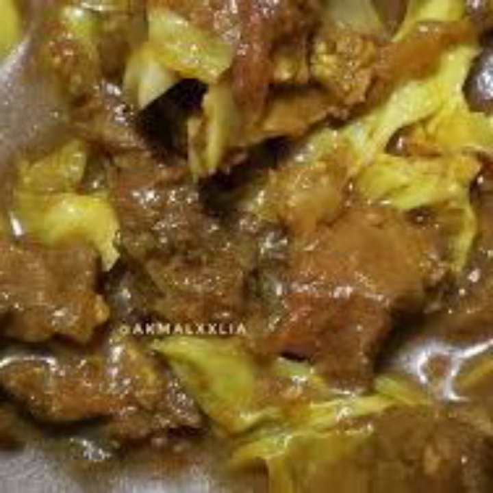 Tongseng Kambing Dengan Nasi