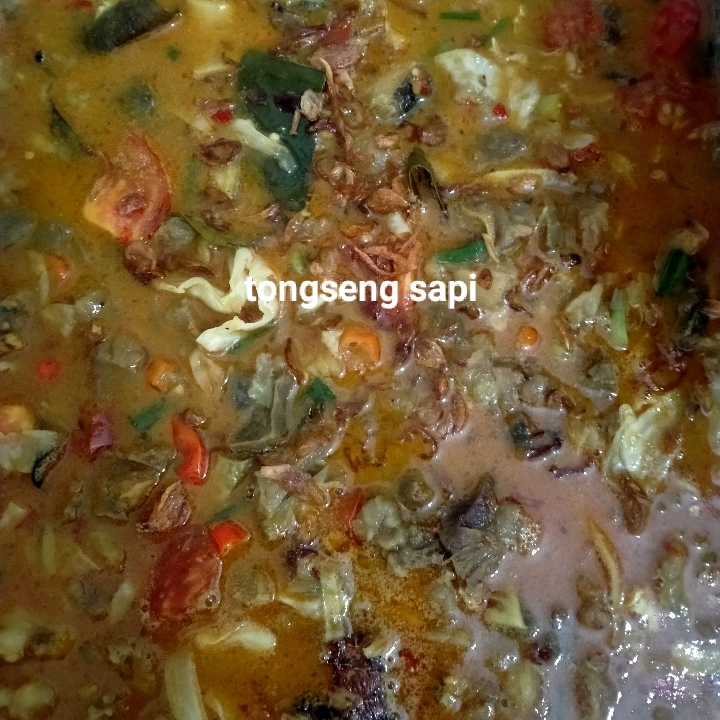 Tongseng Sapi Dengan Nasi Paket Hemat