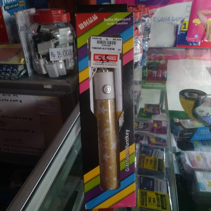 Tongsis Glitter
